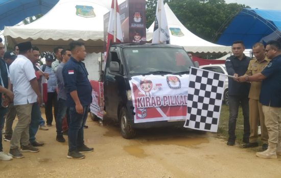 KPU Konkep Gelar Sosialisasi Kirab Pilkada 2024