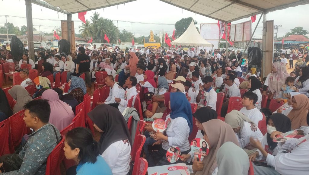 Yudhianto-Nirna Sampaikan 7 Program Menyala Dalam Kampanye Terbatas di Baruga