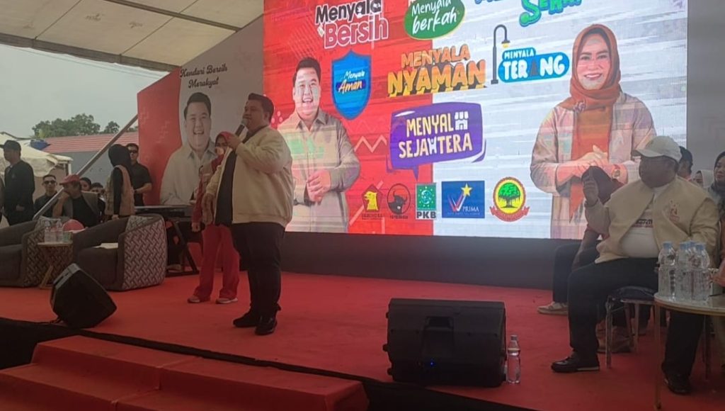 Yudhianto-Nirna Sampaikan 7 Program Menyala Dalam Kampanye Terbatas di Baruga
