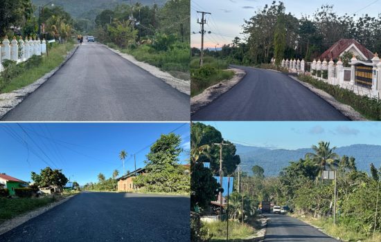 Berkat Harmin Ramba Jalan di Konawe Kembali Dihitamkan