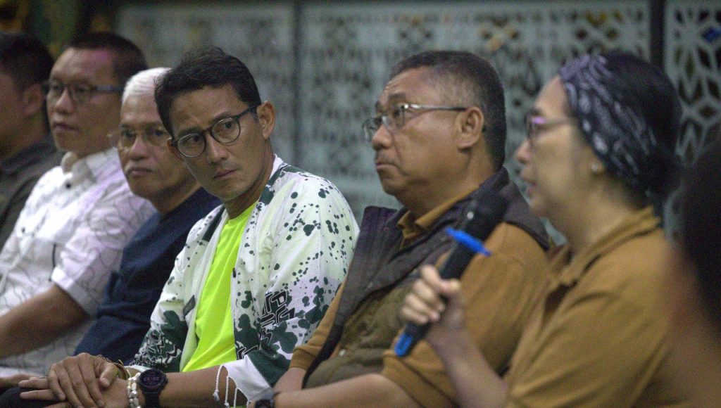 Sandiaga Uno Gelar Bincang Santai Dengan Pegiat Parekraf Sultra