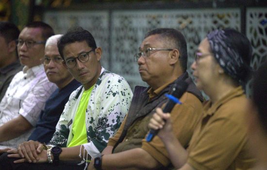 Sandiaga Uno Gelar Bincang Santai Dengan Pegiat Parekraf Sultra