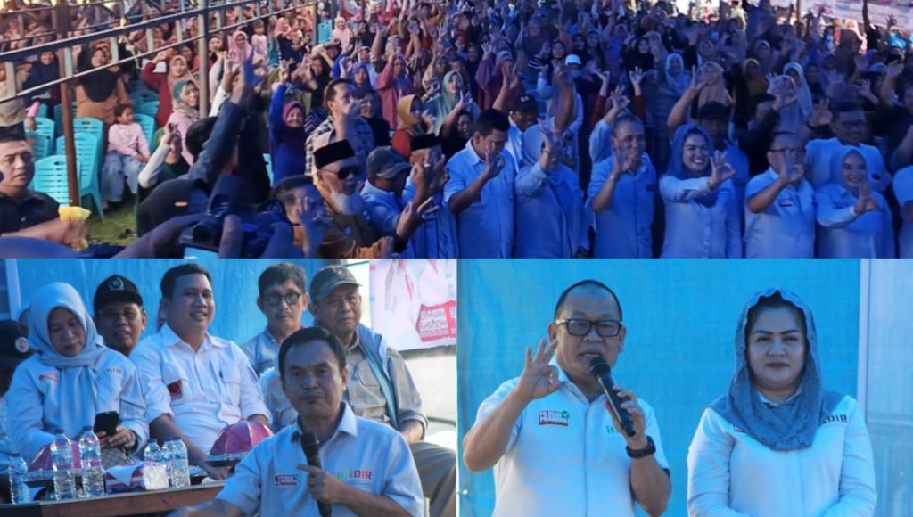 Ribuan Warga Padati Kampanye Dialogis, Tahsan: Visi Misi HADIR Sejalan Dengan Rakyat