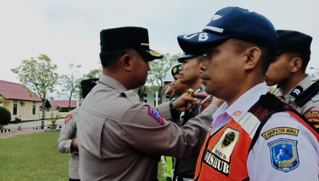 Polres Muna Gelar Operasi Zebra Anoa 2024, Berikut Jenis Pelanggaran yang Ditindak
