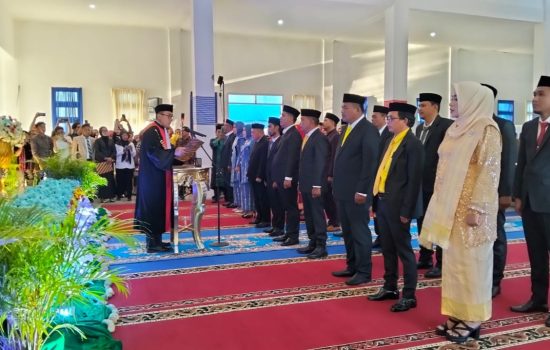 20 Anggota DPRD Butur Dilantik, Hasrianti Ali Jabat Ketua Sementara