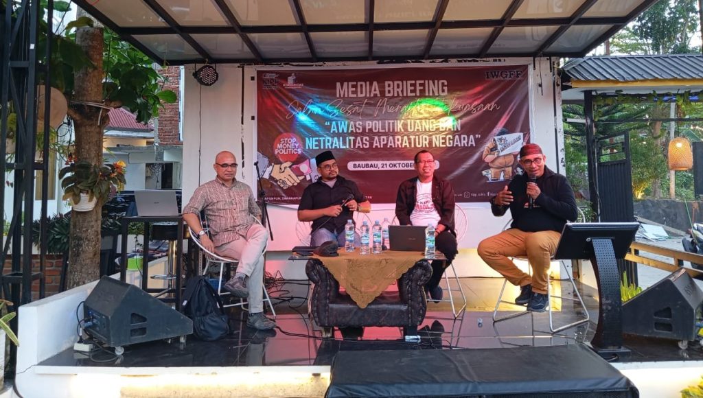 Komunitas Pemilu Bersih bersama KIPP dan IWGFF Gelar Media Briefing