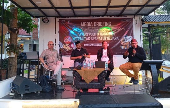 Komunitas Pemilu Bersih bersama KIPP dan IWGFF Gelar Media Briefing