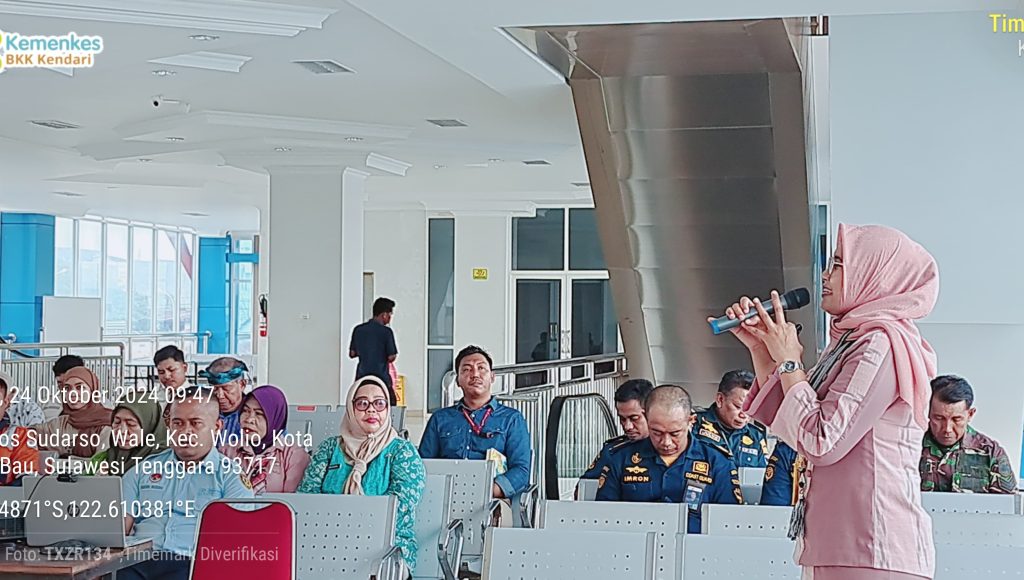 UPP Baubau Gelar Sosialisasi Interkoneksi Cegah KLB & Pengendalian Risiko Kesehatan