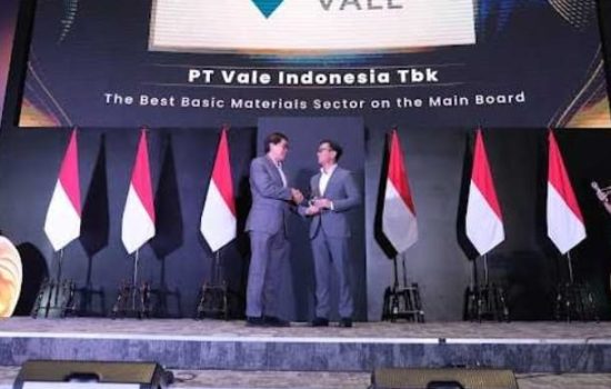 Bukti Keunggulan dalam Profitabilitas, Tata Kelola dan Keberlanjutan, PT Vale Raih CSA Awards untuk Ketiga Kalinya