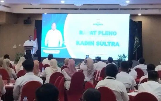 Mantapkan Kepengurusan, Kadin Sultra Helat Rapat Pleno