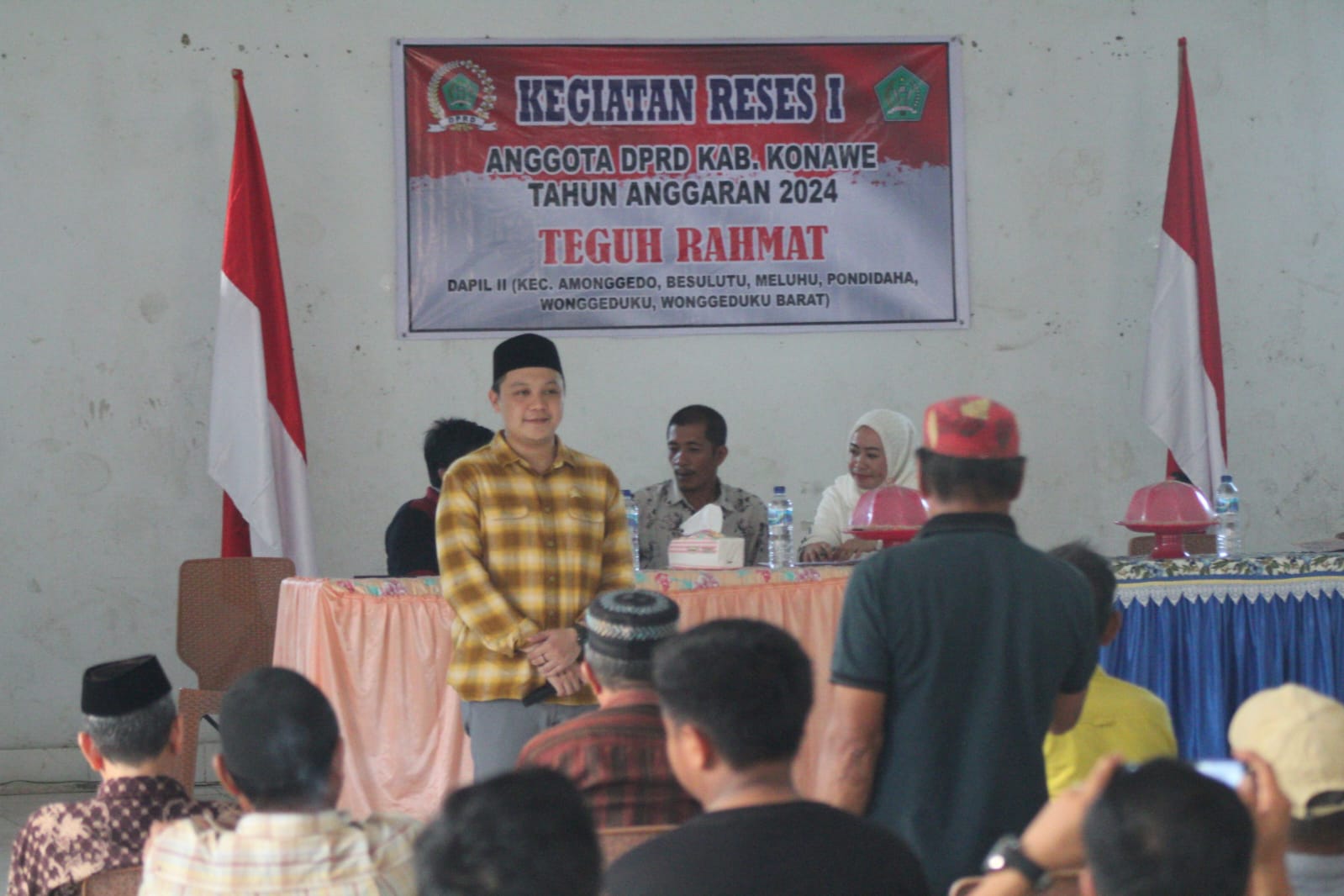 Anggota DPRD Konawe Teguh Rahmat Gelar Reses Terakhir di Desa Lambangi