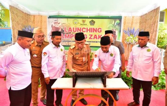 Kemenag Baubau Launching Kampung Zakat di Kelurahan Labalawa