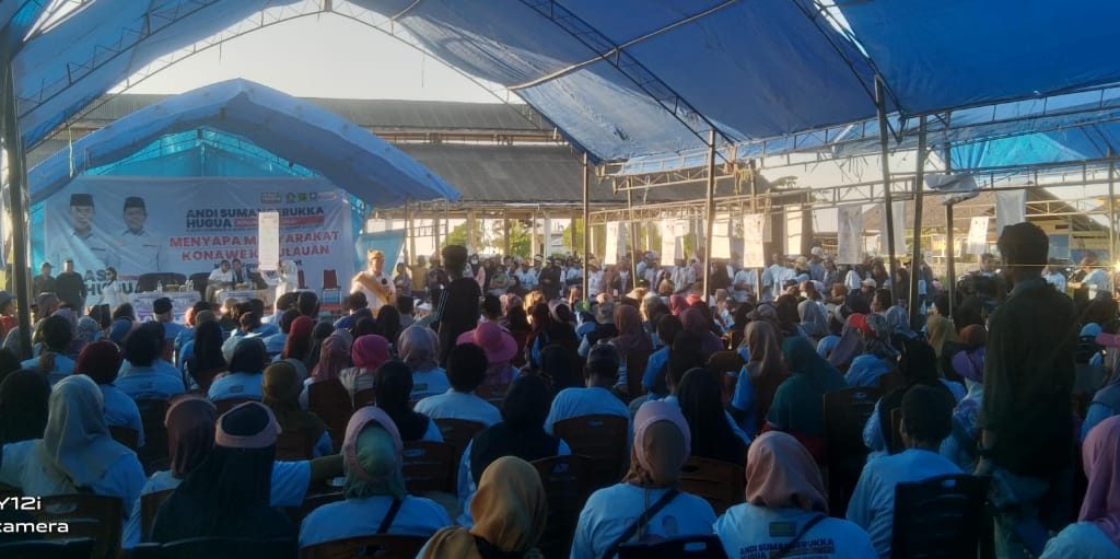 Laksanakan Kampanye di Konkep, ASR-HUGUA Dipadati Antusias Masyarakat