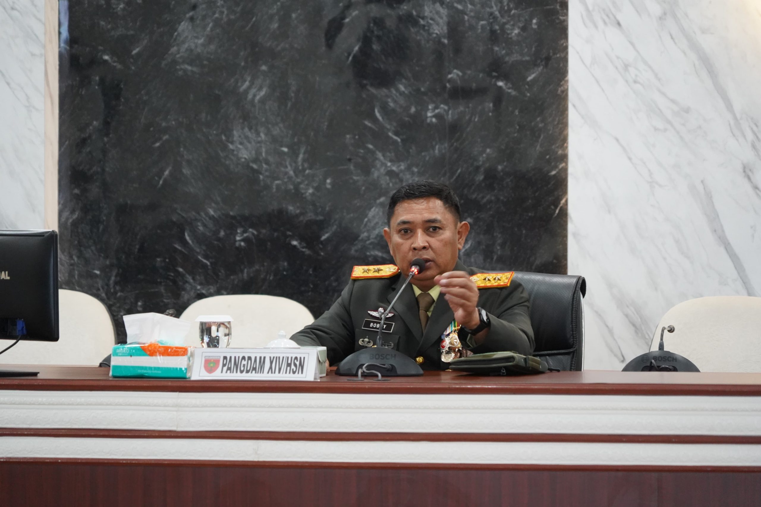 Pangdam XlV/HSN Instruksikan Netralitas TNI dalam Pilkada Serentak 2024