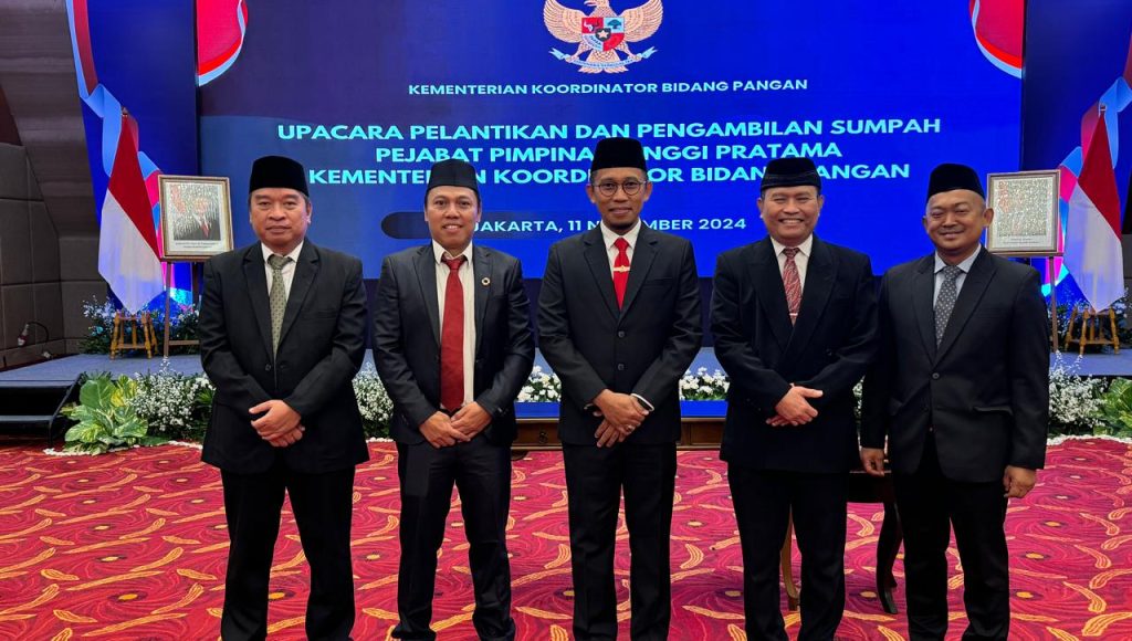 Menteri Koordinator Bidang Pangan Tunjuk Muh Rasman Jadi Asdep