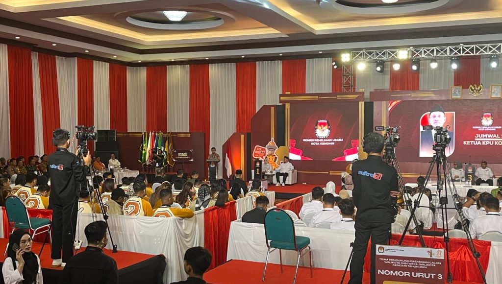 Debat Publik Kedua Paslon Walikota dan Wakil Walikota Kendari 2024