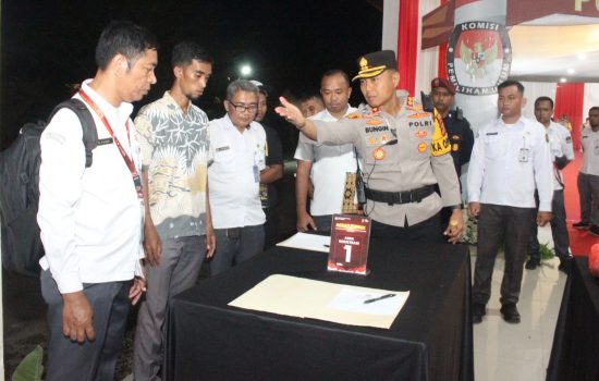 Polres Baubau Gunakan Metode Three Zone Amankan Debat Publik Pilwali