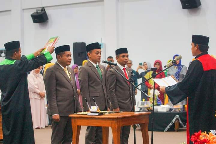 Pimpinan Definitif DPRD Baubau Resmi Dilantik, AKD Dikebut