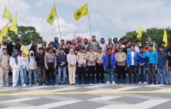 PMII Gandeng Polres Konawe Gelar Deklarasi Pilkada Damai