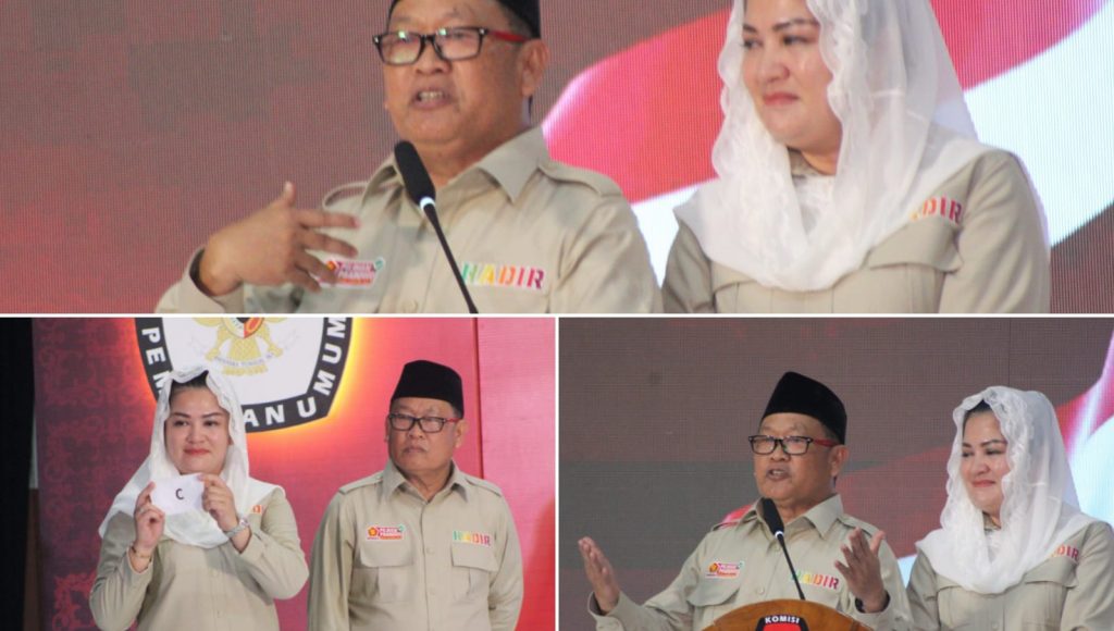 Harmin-Dessy Tampil Memukau saat Debat Kandidat Kedua