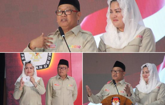Harmin-Dessy Tampil Memukau saat Debat Kandidat Kedua
