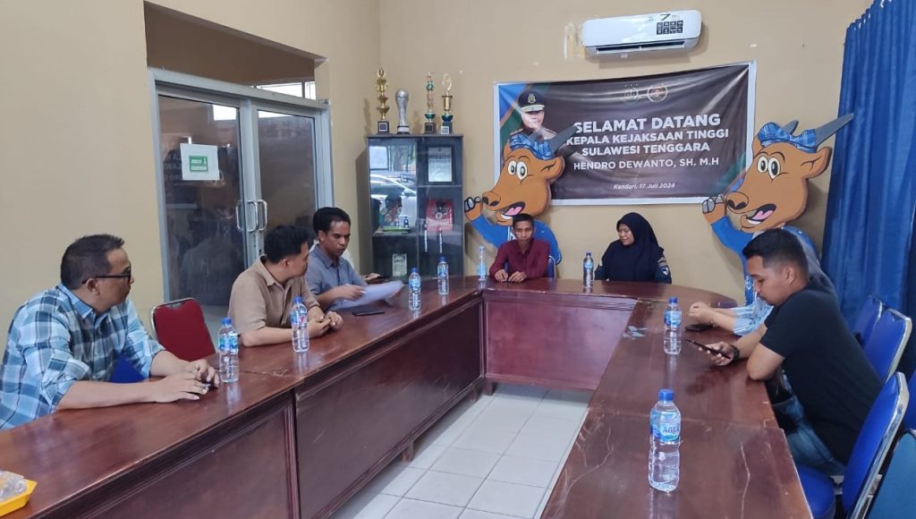 Itikad Baik, Kepala KUPP Lapuko Bertemu dengan Pengurus PWI Sultra Luruskan Kekeliruan