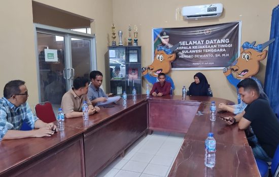 Itikad Baik, Kepala KUPP Lapuko Bertemu dengan Pengurus PWI Sultra Luruskan Kekeliruan