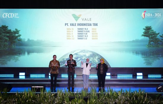 PT Vale Raih Lima Penghargaan Indonesia Sustainable Development Goals 2024