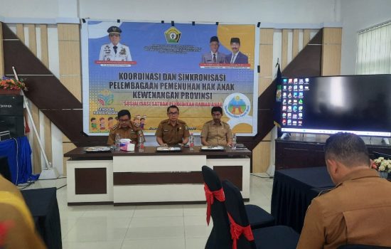 Dinas P3APPKB Sultra Sosialisasi Sekolah Ramah Anak