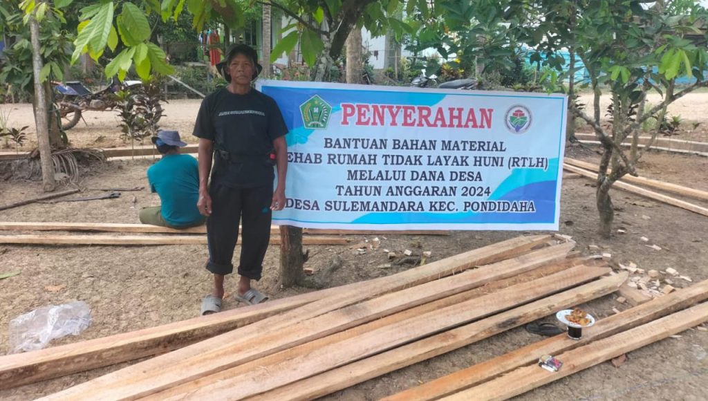 Salurkan DD Tahap Dua, Ini yang di Lakukan Kades Sulemandara