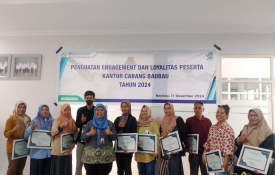 BPJS Kesehatan Cabang Kota Baubau Gelar Penguatan Engagement dan loyalitas