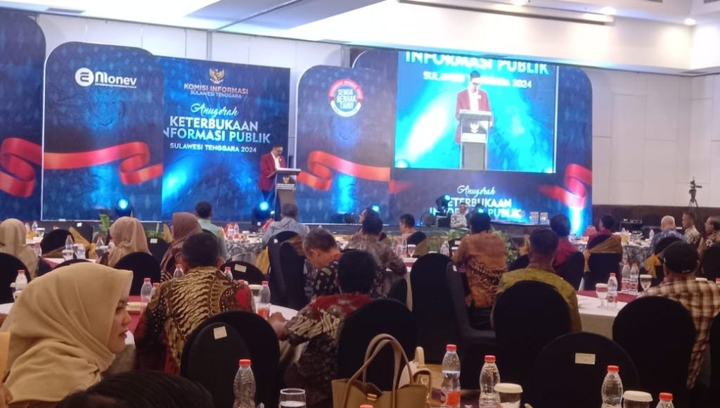 Komisi Informasi Sultra Gelar Malam Penganugerahan Keterbukaan Informasi Publik 2024
