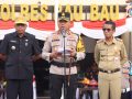 Jelang Nataru, Polres Baubau Gelar Apel Pasukan Operasi Lilin Anoa 2024