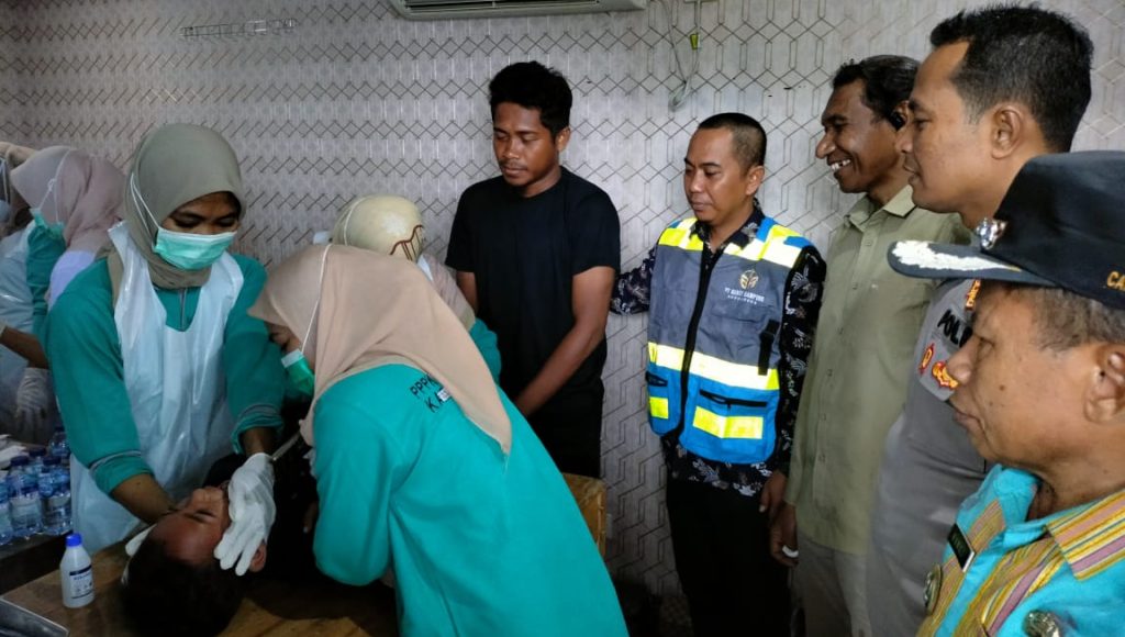 PT BGR Gelar Baksos Khitanan Massal Bagi Masyarakat Mawasangka Tengah