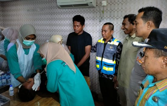 PT BGR Gelar Baksos Khitanan Massal Bagi Masyarakat Mawasangka Tengah