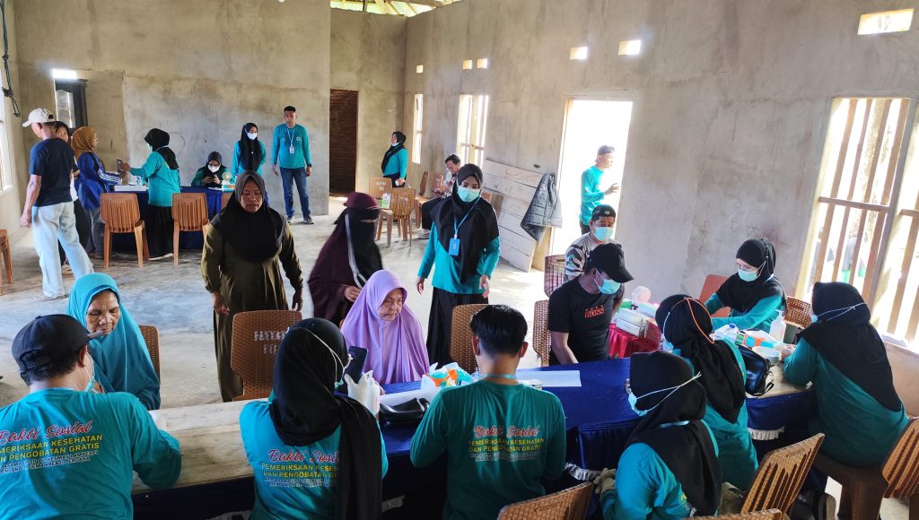 PT GKP bersama UPTD Puskesmas Lampeapi Lakukan Pemeriksaan Kesehatan Gratis