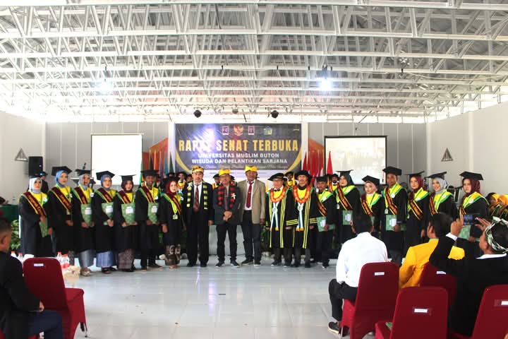UMU Buton Sukses Gelar Prosesi Wisuda Kedua 81 Alumni Tahun 2024
