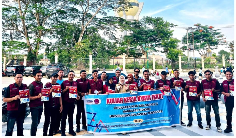 Mahasiswa KKN Kelompok 10 F.Hum Unsultra dan Bapenda Gelar Sosialisasi Pajak