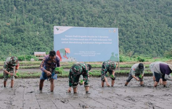 Pangdam XIII/Merdeka Dukung Proyek PT Vale di Morowali