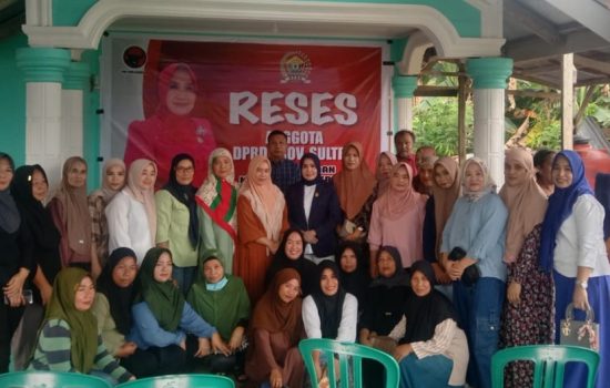 Gunartin Serap Aspirasi Warga Kendari dalam Reses DPRD Sultra
