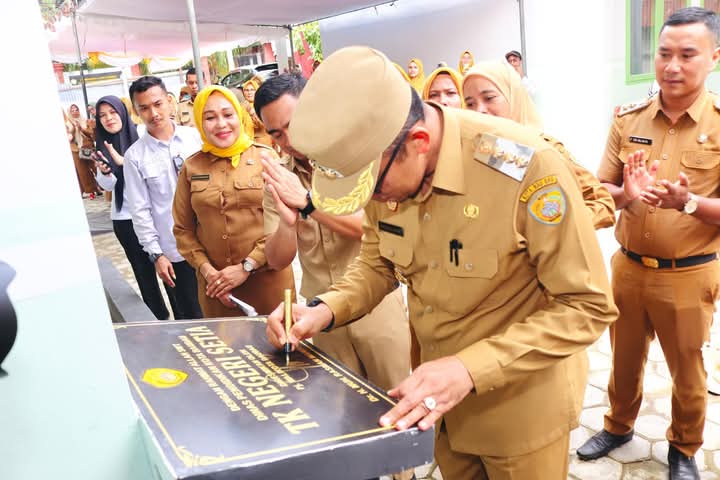Launching TK Negeri Setia, Pj Wali Kota Sarankan Kolaborasi Bangun Dunia Pendidikan