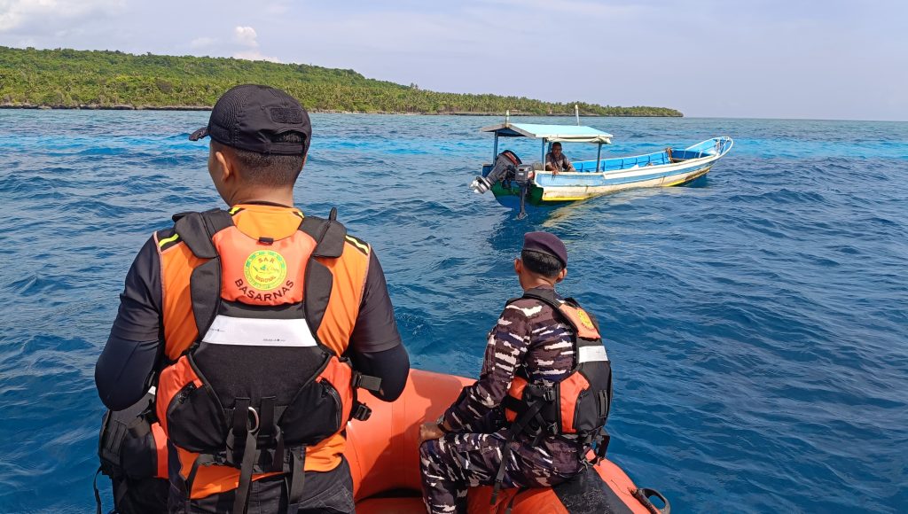 Pencarian Nelayan Hilang di Perairan Siompu Dihentikan Sementara, Dilanjutkan Besok