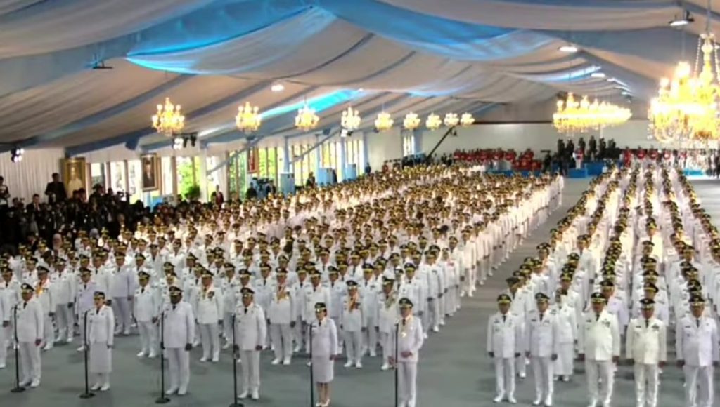 Presiden Prabowo Subianto Lantik 961 Kepala Daerah Se-Indonesia