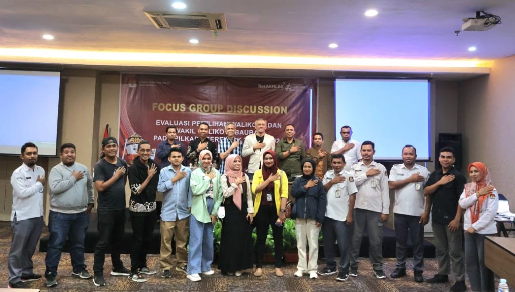 KPU Baubau Gelar FGD Evaluasi Pilkada 2024, Bahas Kinerja dan Perbaikan Mendatang