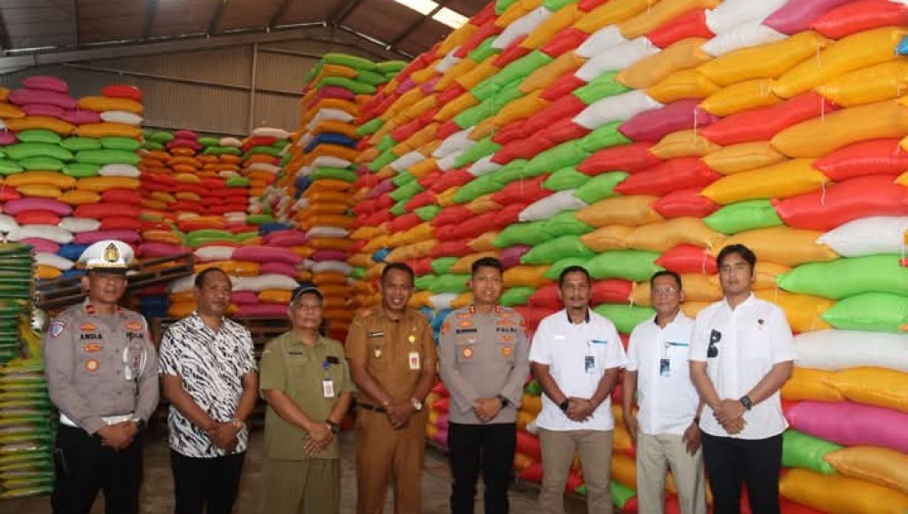 Polres Baubau Sidak Stok Beras, Pastikan Ketersediaan Aman Selama Ramadan