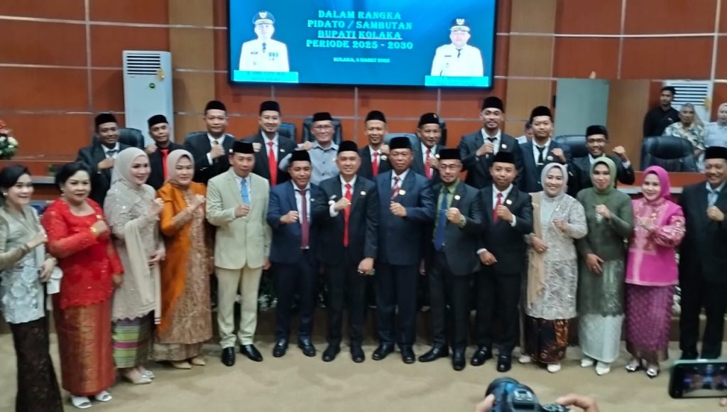 Sertijab Bupati dan Wakil Bupati Kolaka, DPRD Kolaka Gelar Paripurna