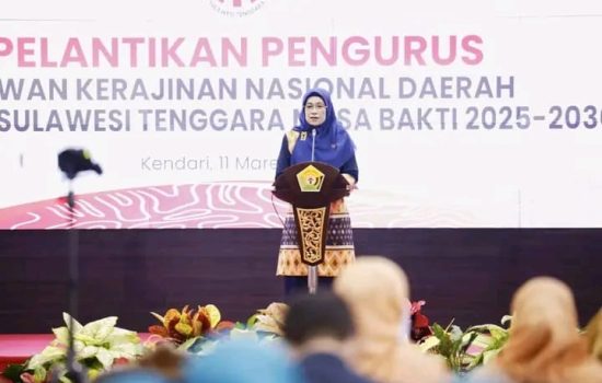 Dekranasda Sultra Resmi Lantik Pengurus Baru, Fokus Tingkatkan Daya Saing Perajin