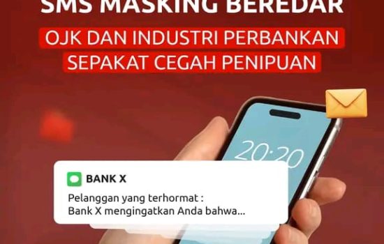 Marak Penipuan Fake SMS Masking, OJK dan Perbankan Sepakat Lakukan Pencegahan
