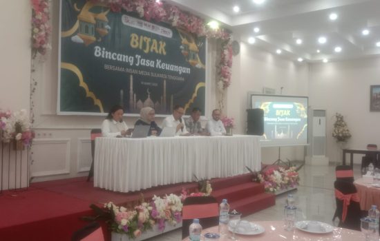 OJK Sultra Gelar Bincang Jasa Keuangan, Bahas Perlindungan Konsumen dari Investasi Ilegal