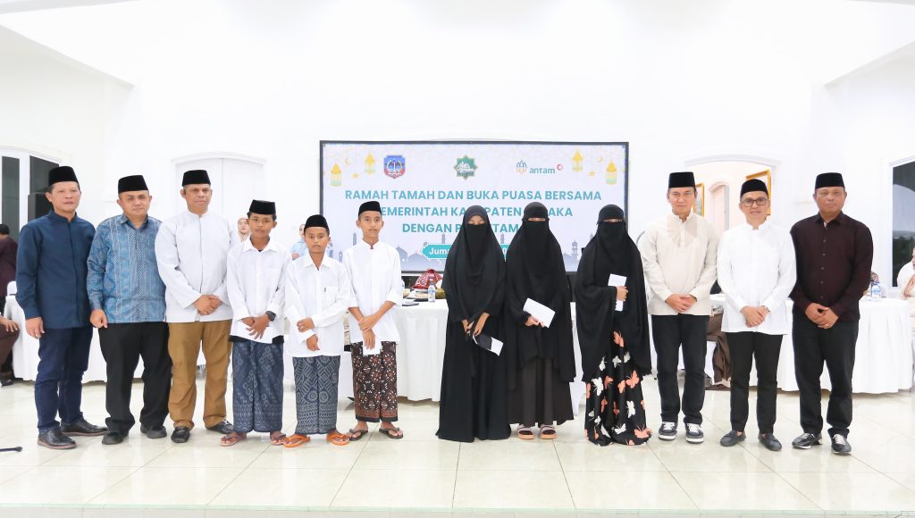 PT ANTAM dan Pemda Gelar Bukber di Rujab Bupati Kolaka